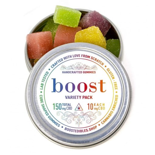 Boost CBD Variety Pack Gummies – 150mg