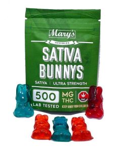 Mary’s Ultra Strength Sativa Bunnies (500mg)