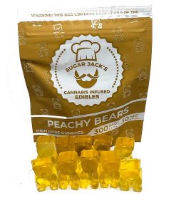 Sugar Jacks THC 300mg Peachy Bears